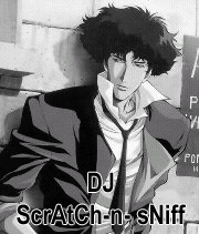 DJ scratch-n-sniff